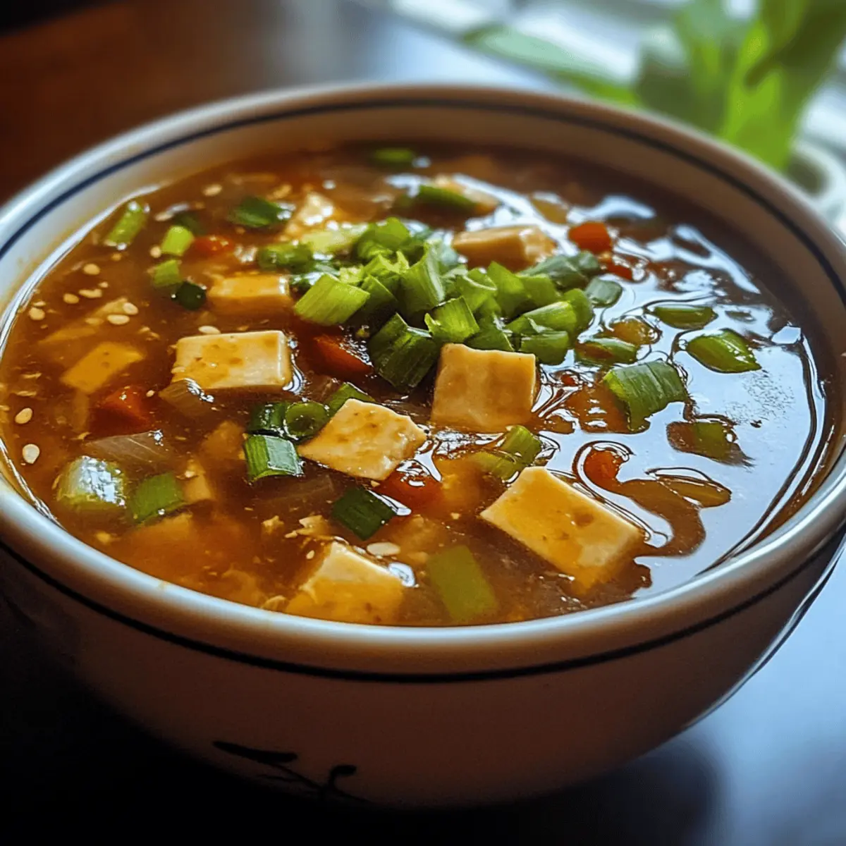 Chinese Hot & Sour Soup