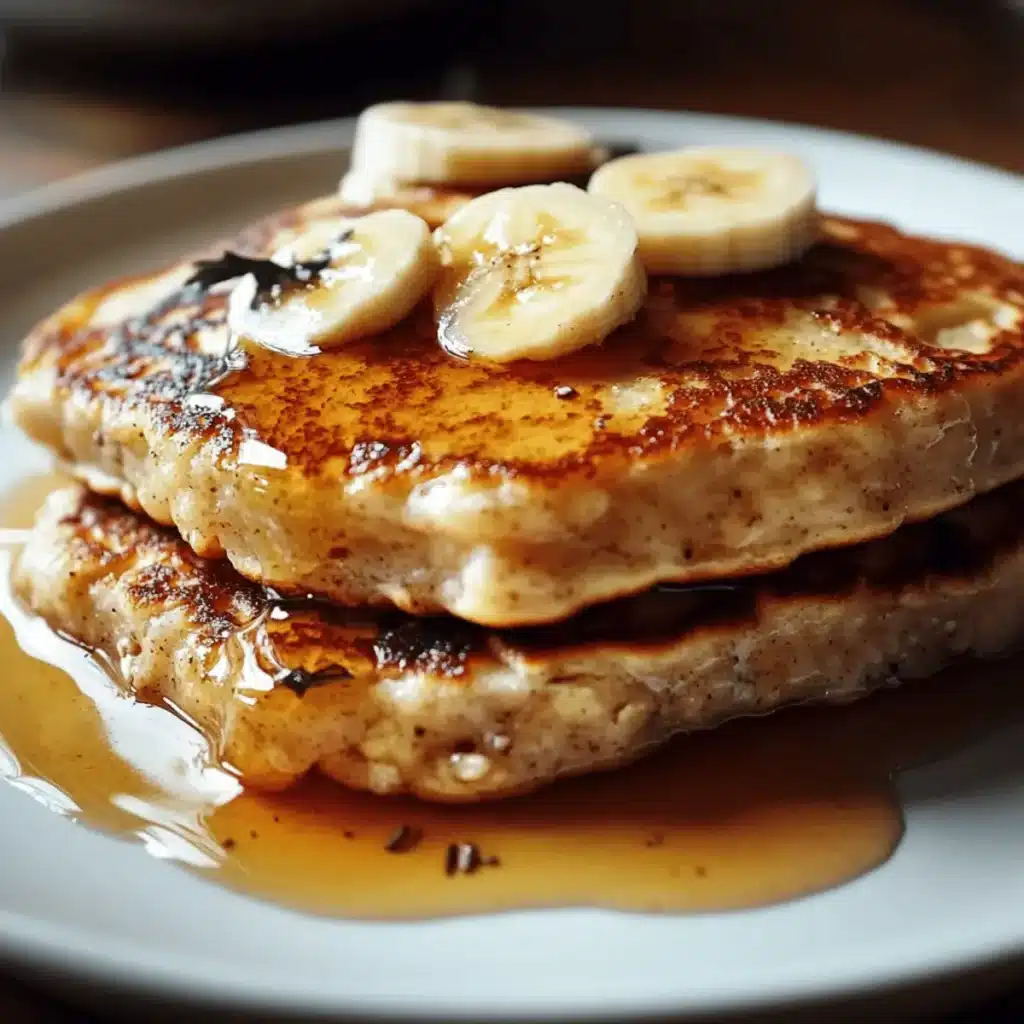 Oatmeal Banana Pancakes