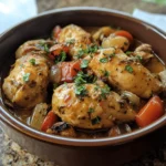 Crockpot Tuscan Chicken