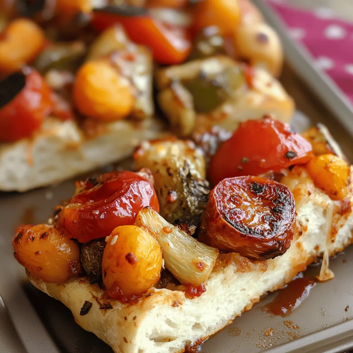 Thanksgiving Roasted Brussels-Free Veggie Medley