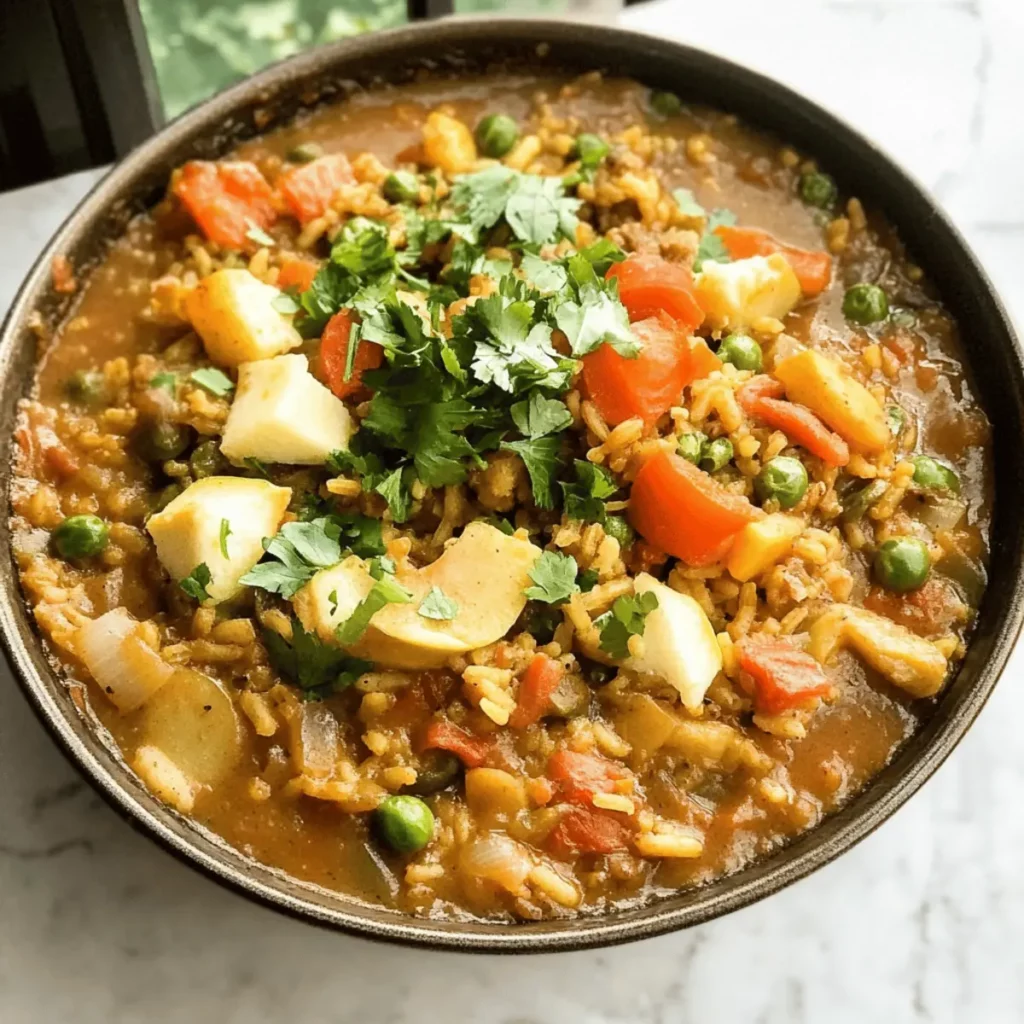 Spanish Veggie Breakfast Paella