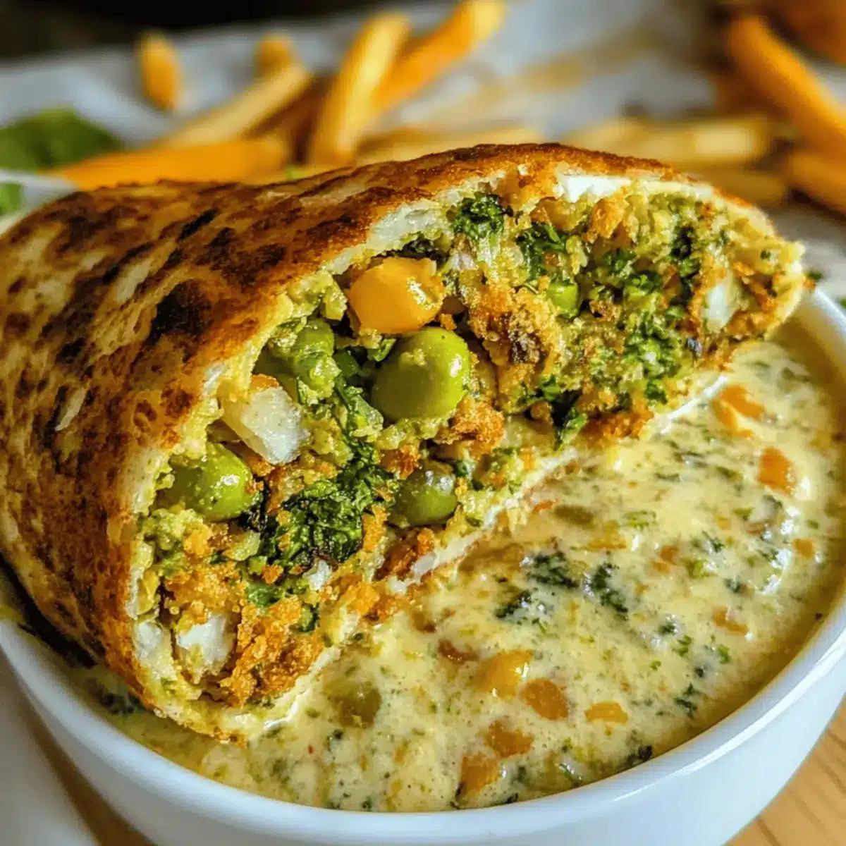 Middle Eastern Falafel Wrap