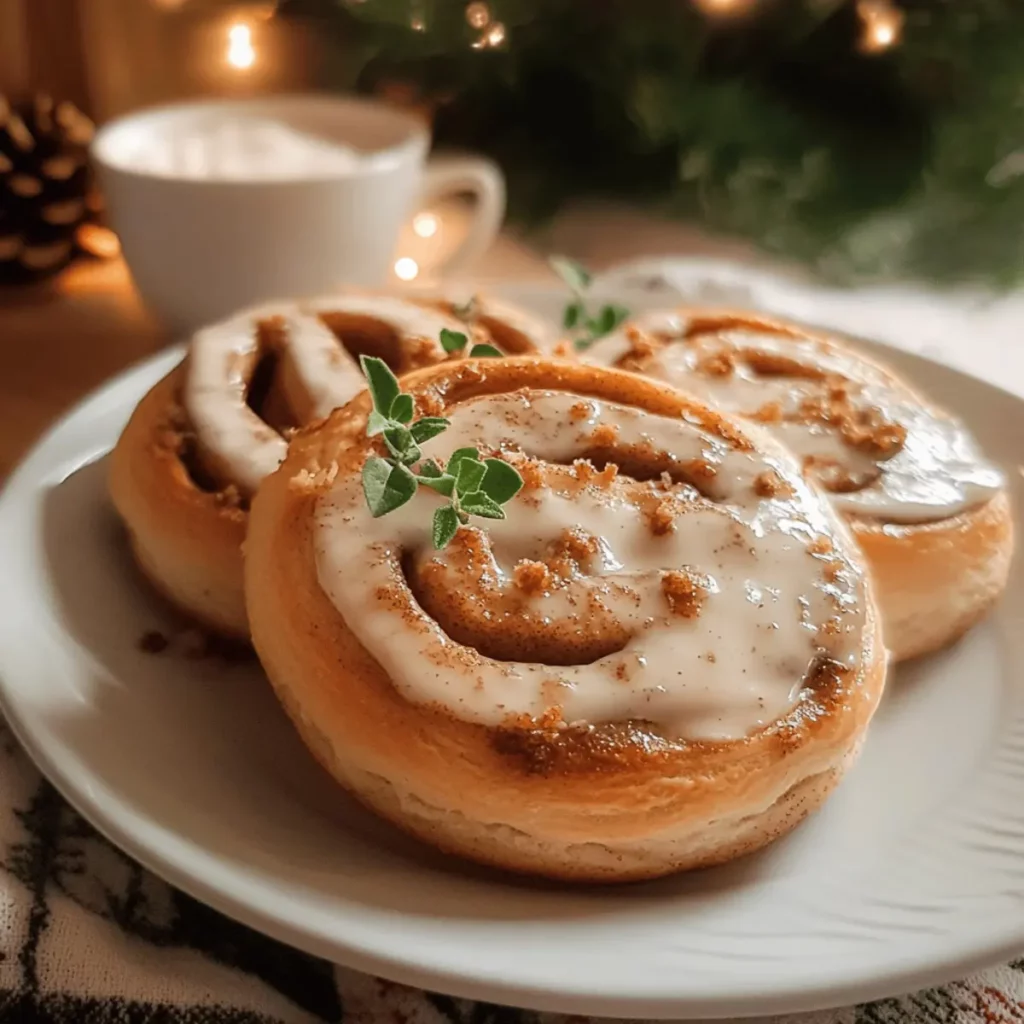 Christmas Cinnamon Rolls