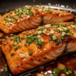 Honey Garlic Glazed Salmon
