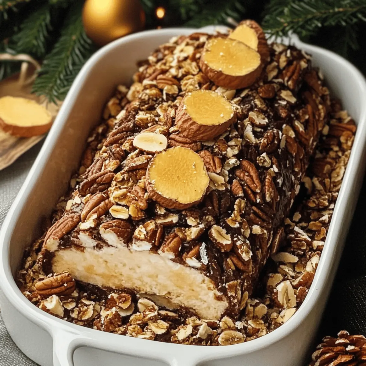 Nut & Spice Christmas Logs