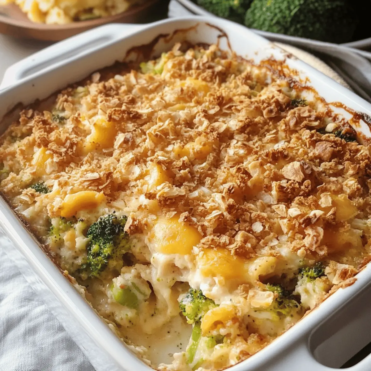 Thanksgiving Broccoli and Cheese Casserole