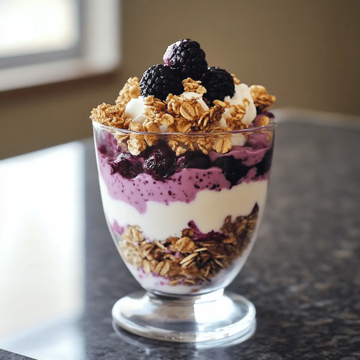 Blueberry Yogurt Parfait