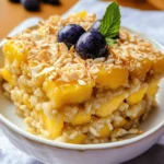 Mango Coconut Rice Pudding