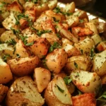 Thanksgiving Roasted Herb Potatoes
