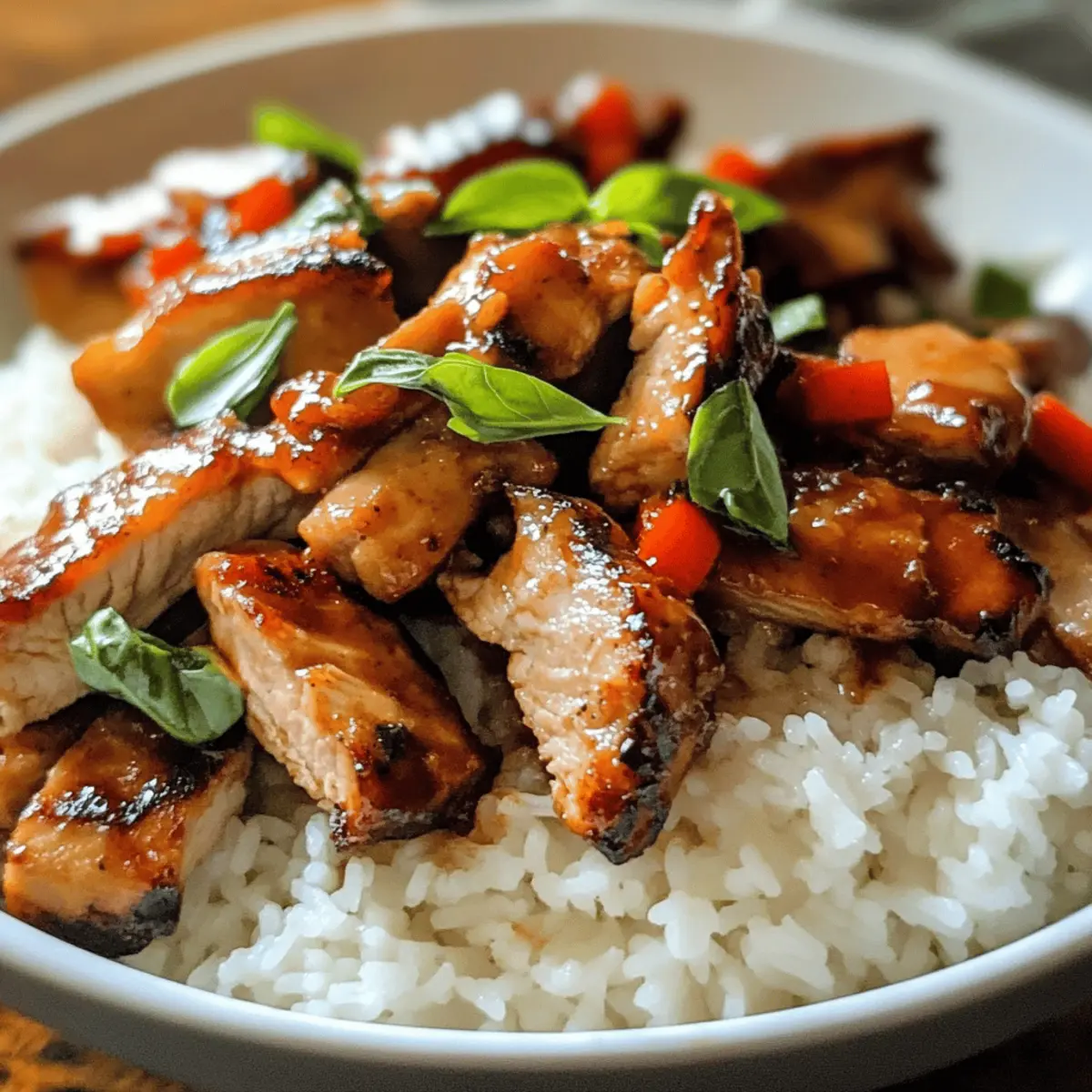 Thai Basil Chicken