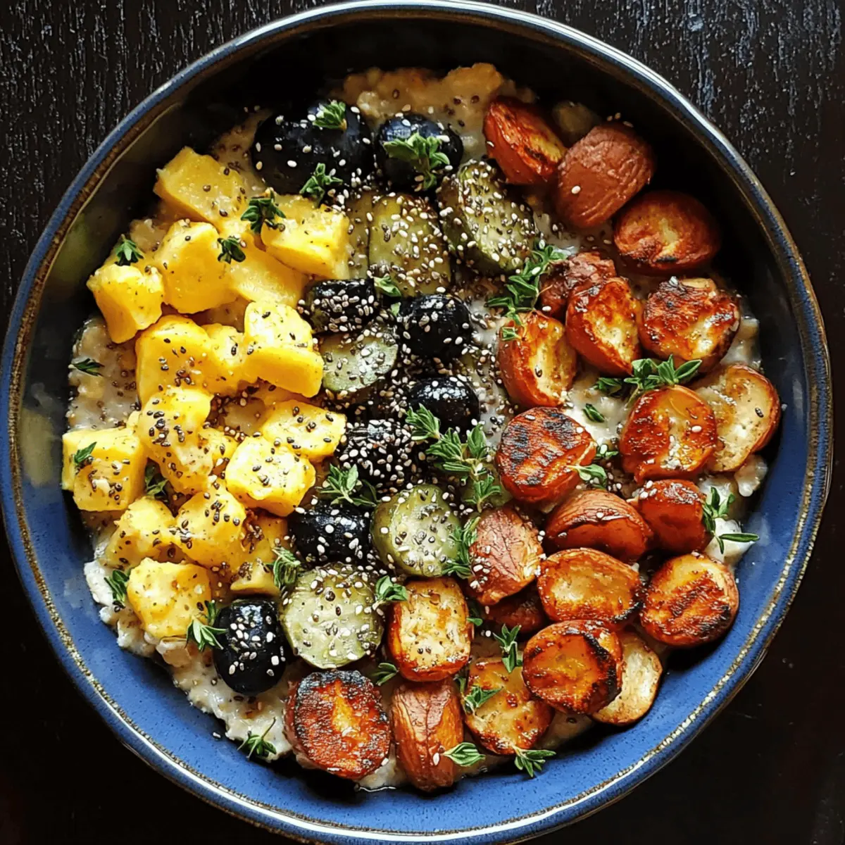 Overnight Chia Oat Breakfast Bowl