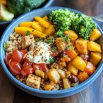 Roasted Veggie Quinoa Bowl