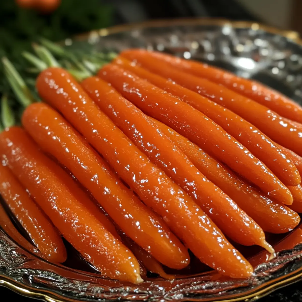 Holiday Orange Glazed Carrots