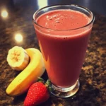 Healthy Strawberry Banana Smoothie