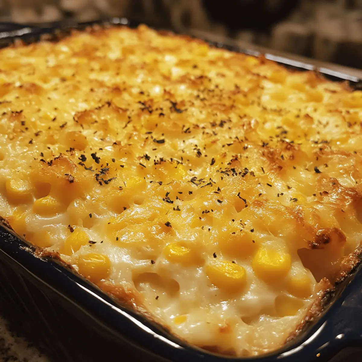 Thanksgiving Creamed Corn Casserole