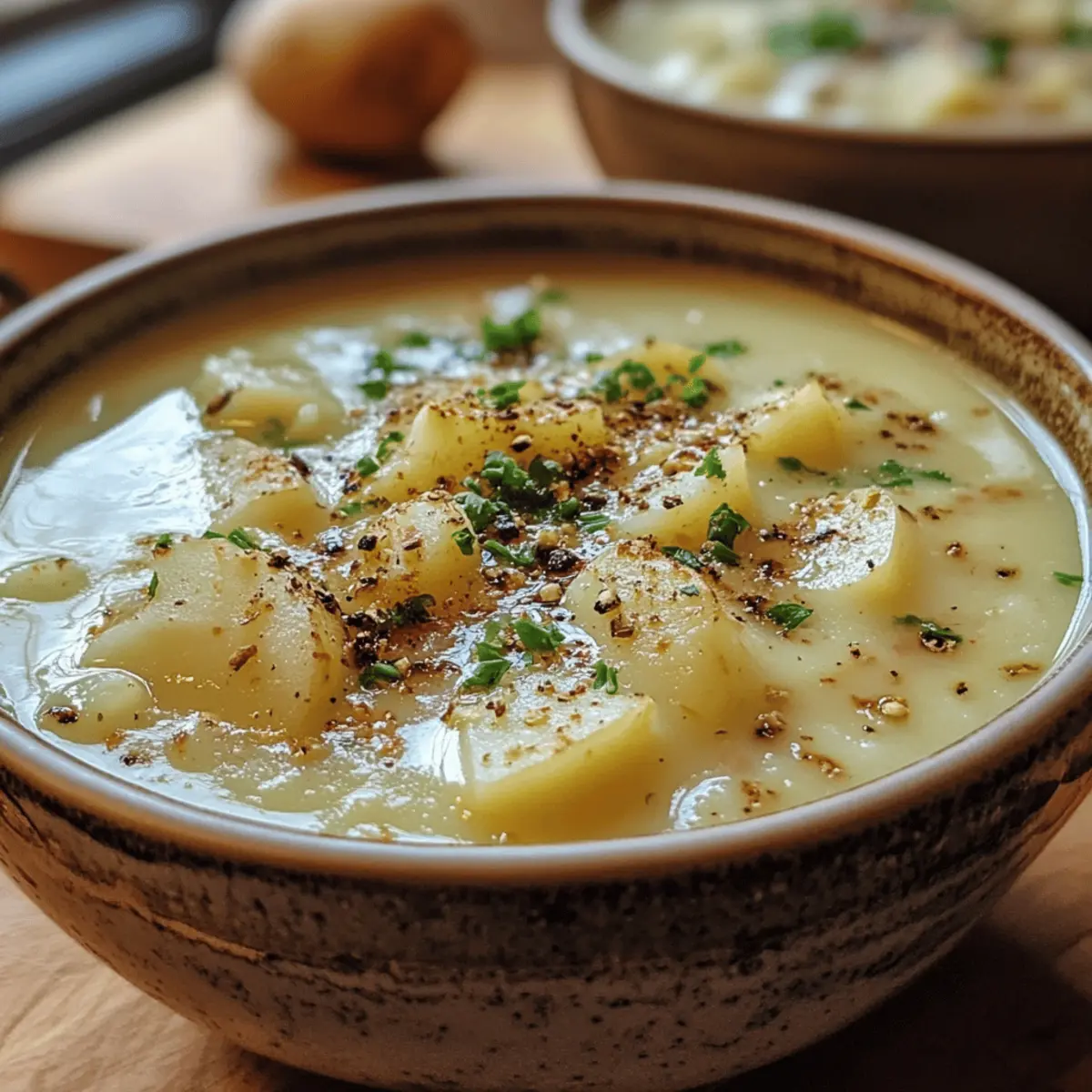 Hearty Potato & Leek Soup