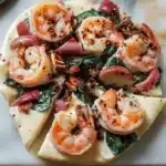 Garlic Butter Shrimp and Spinach Rice