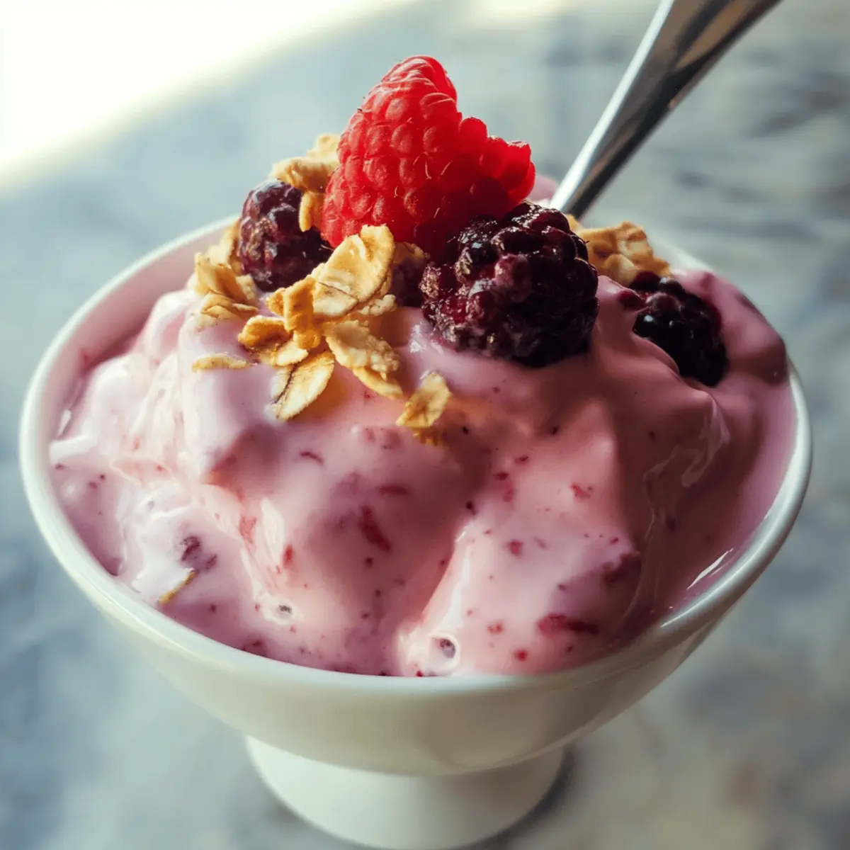Berry Yogurt Crisp