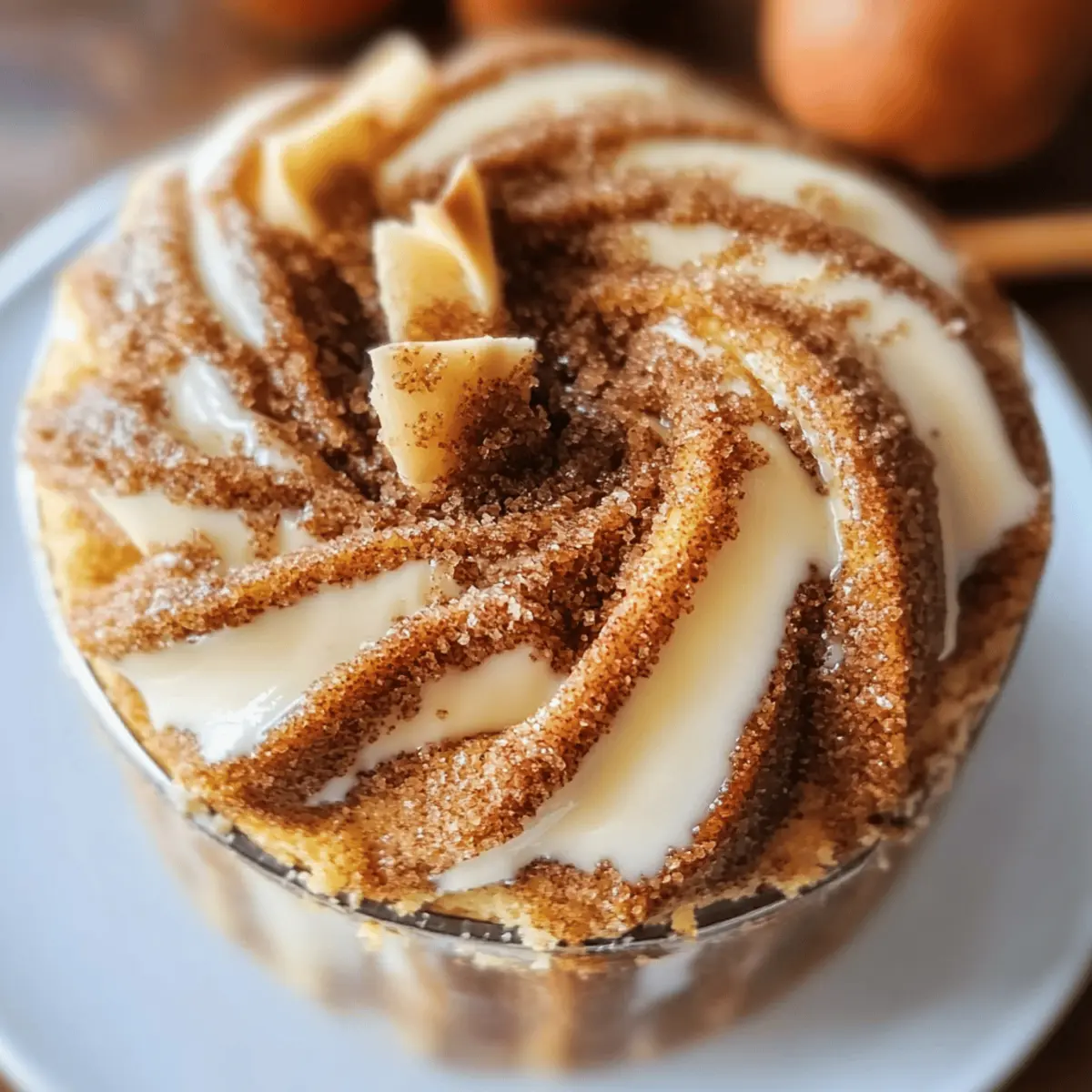 Cinnamon Swirl Bundt Cake