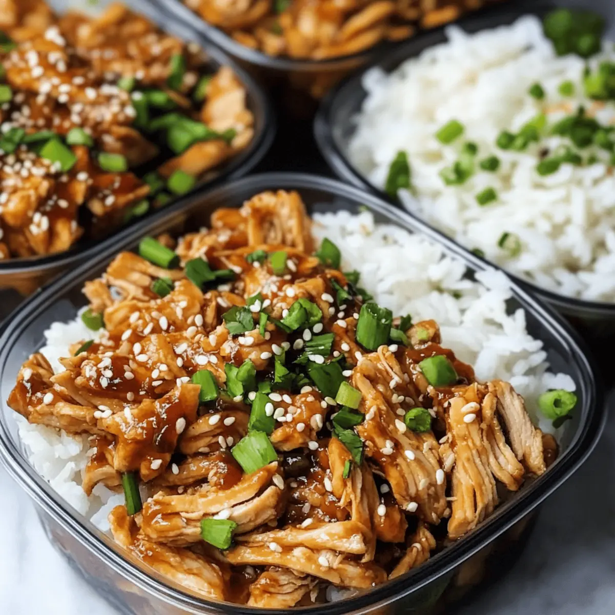 Asian Chicken Meal Prep Bowls
