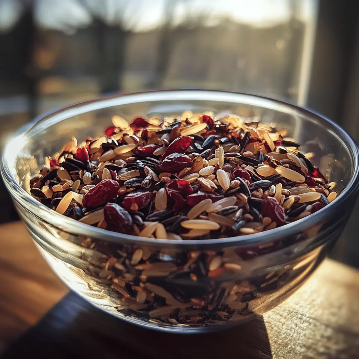Cranberry Wild Rice Winter Mix