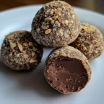 Vegan Chocolate Almond Truffles
