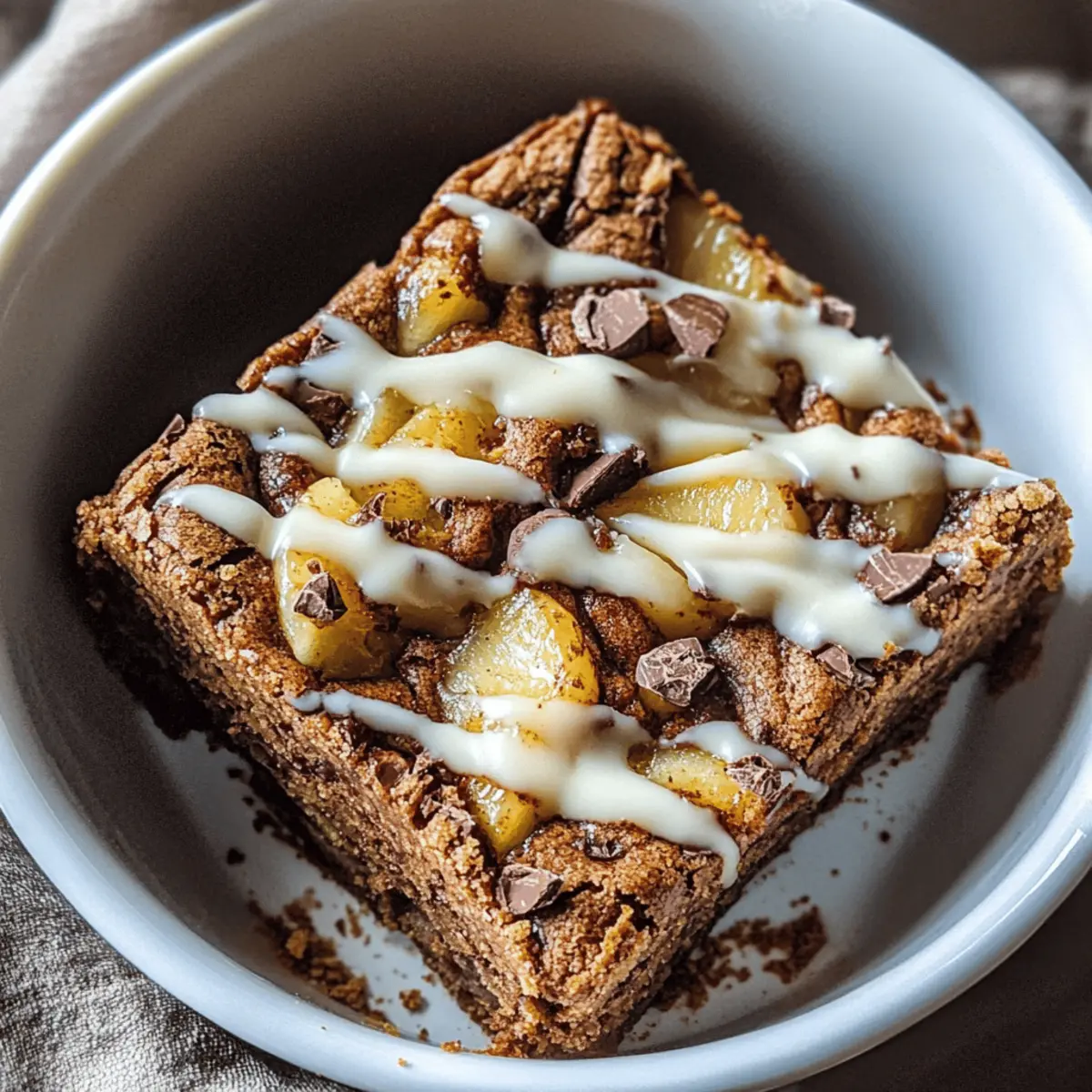 Cocoa-Pear Melt Bars