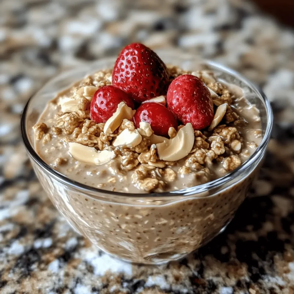 Peanut Butter Overnight Oats