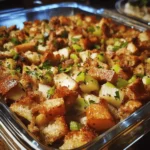 Thanksgiving Savory Apple and Herb Stuffing