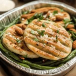 Roasted Green Beans with Almond-Free Topping