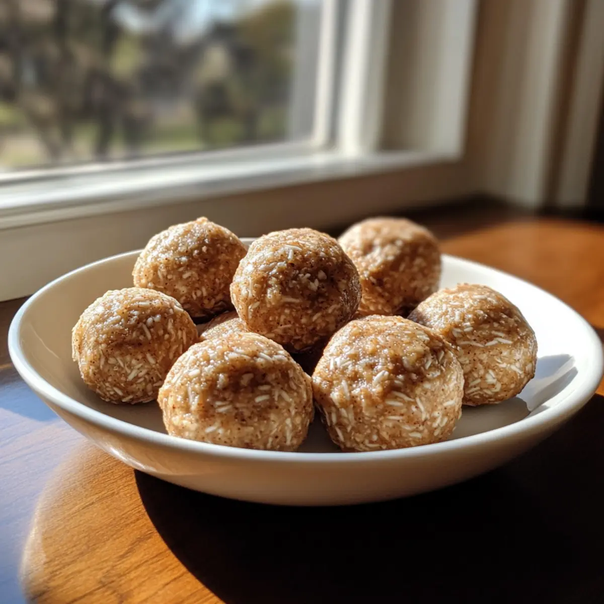 Apple Cinnamon Energy Bites