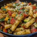 Mediterranean Veggie Pasta
