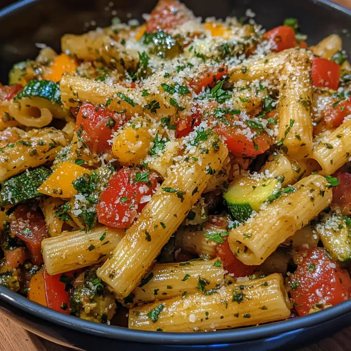 Mediterranean Veggie Pasta