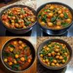 Spiced Chickpea & Spinach Stew