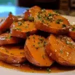 Thanksgiving Maple Glazed Sweet Potatoes