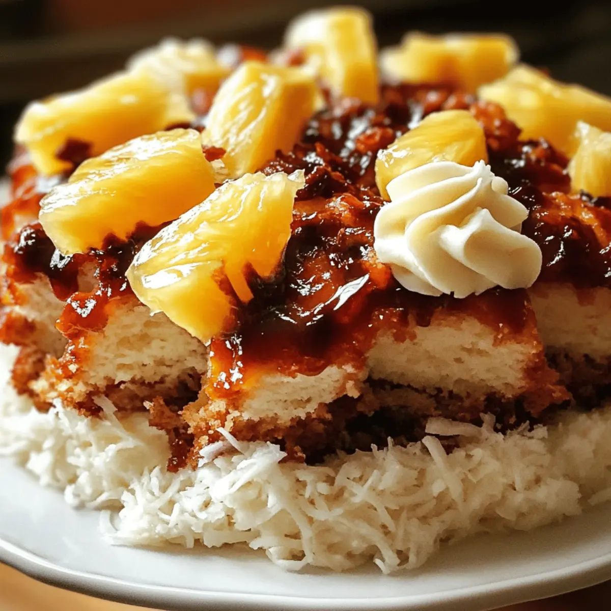 Coconut Pineapple Cake
