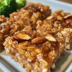 Baked Honey Almond Granola Bars