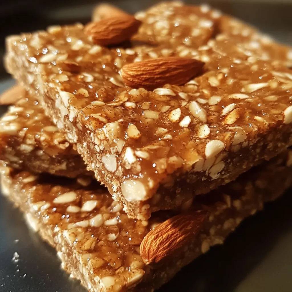 Cinnamon Almond Energy Bars Recipe