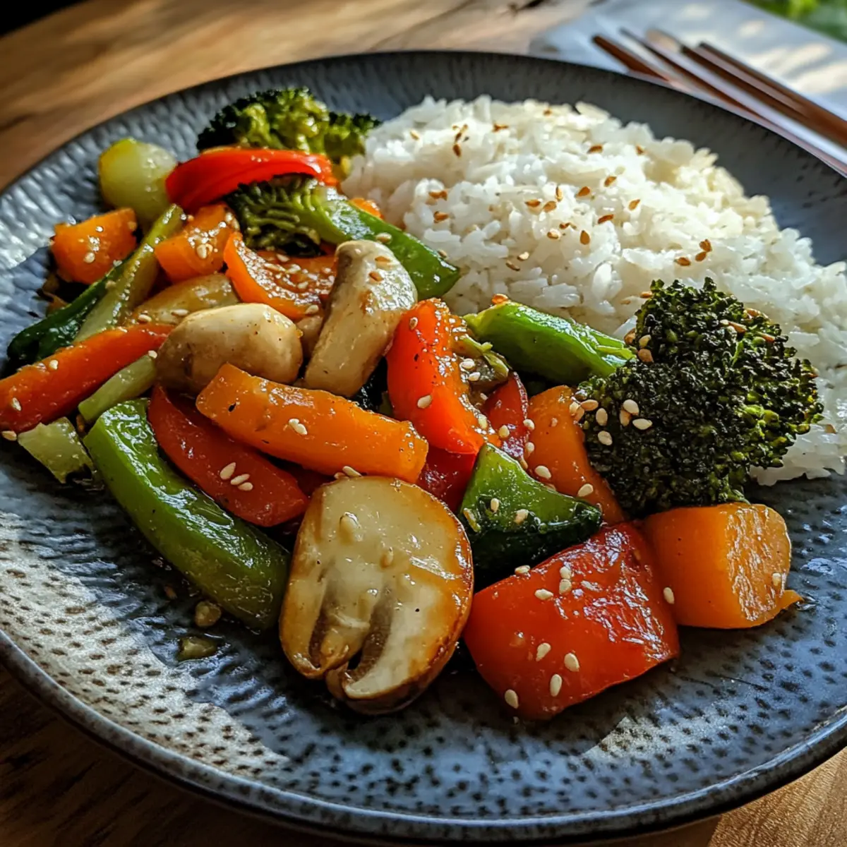 Budget-Friendly Vegetable Stir-Fry with Rice Recipe