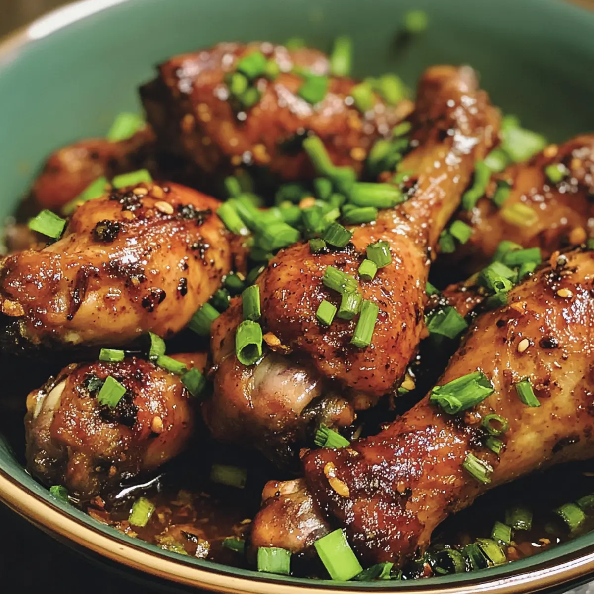 Soy Ginger Chicken Drumsticks