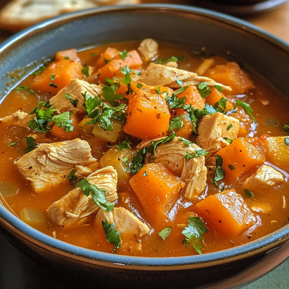 Slow Cooker Chicken Sweet Potato Stew Recipe