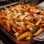 Cheesy Vegetable Pasta Bake