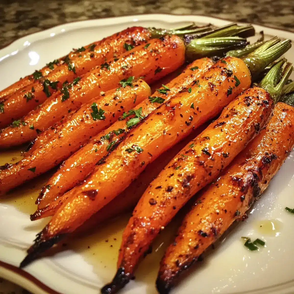 Maple-Glazed Roasted Carrots