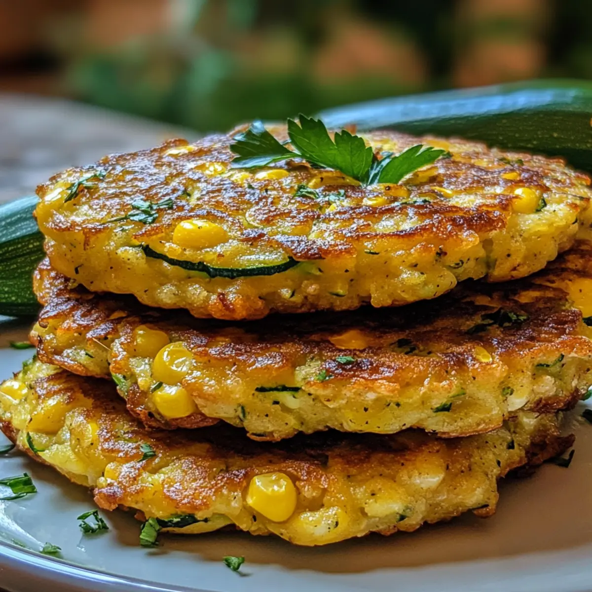 Zucchini Corn Fritters