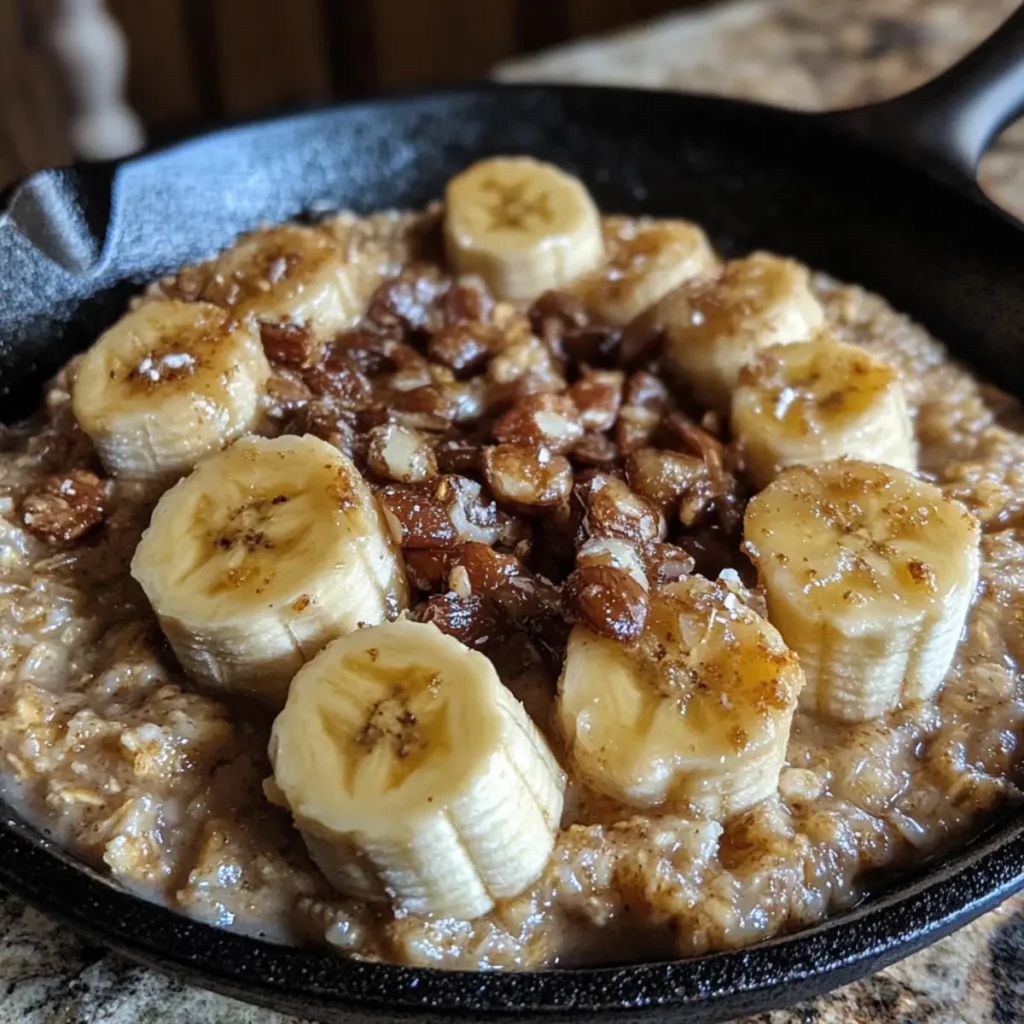 Banana Oat Breakfast Skillet Recipe