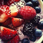 Berry Chia Overnight Oats