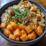 Crockpot Sweet Potato Rice Bowl