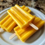 Healthy Mango Yogurt Pops
