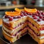 Holiday Cranberry Orange Cake