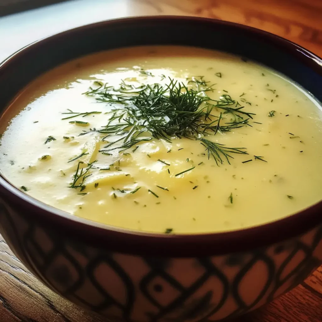 Creamy Potato Dill Soup